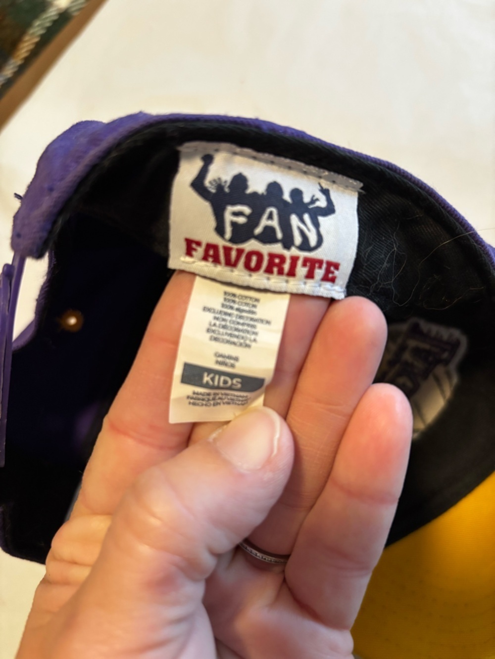 Kids Baseball Hat Bundle Lakers, Panchos, Falalala - Picture 7 of 9